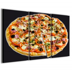 Quadro Poster Tela Pizza 120x90