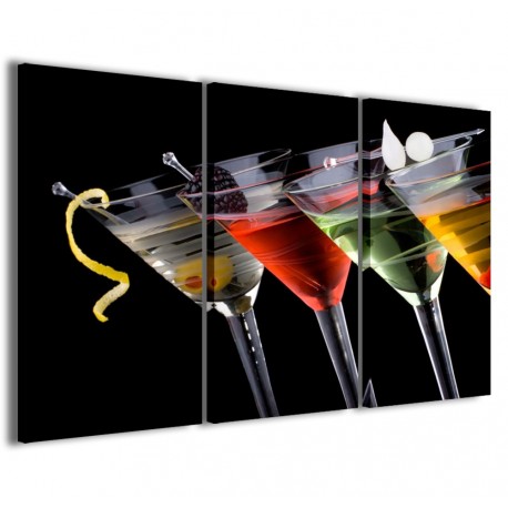 Quadro Poster Tela Special Colored Drinks 120x90 - 1