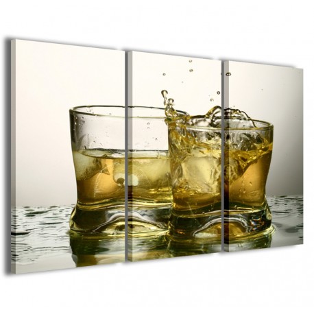 Quadro Poster Tela Whiskey 120x90 - 1