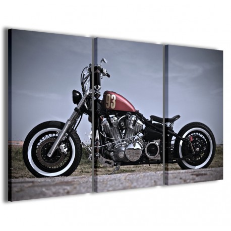 Quadro Poster Tela Harley Davidson VI 120x90 - 1