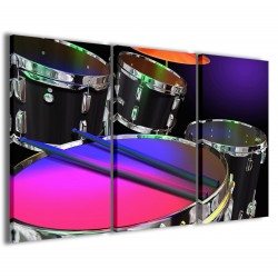 Quadro Poster Tela Drums 120x90