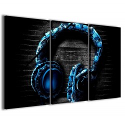 Quadro Poster Tela Silent Music 120x90