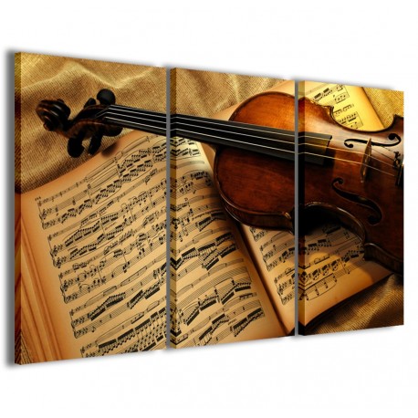 Quadro Poster Tela Violin II 120x90 - 1