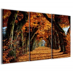 Quadro Poster Tela Avenue of Trees 120x90