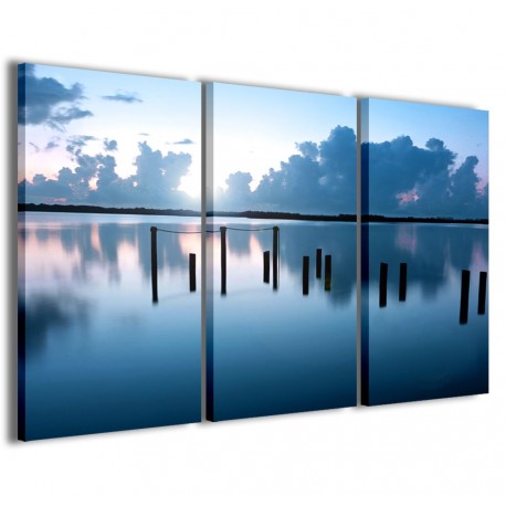 Quadro Poster Tela Calm Water 120x90 - 1