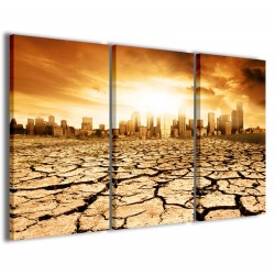 Quadro Poster Tela Desert City 120x90