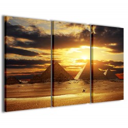 Quadro Poster Tela Egypt Piramid 120x90