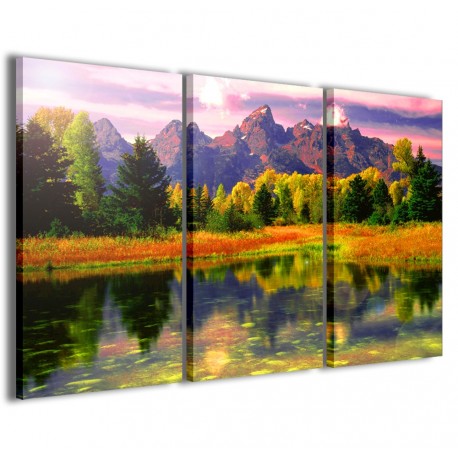 Quadro Poster Tela Fantastic Scenery 120x90 - 1