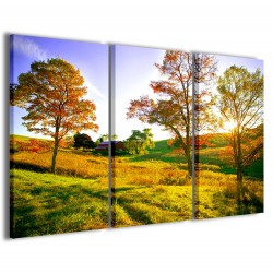 Quadro Poster Tela Golden Rayes 120x90