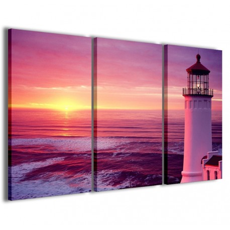 Quadro Poster Tela Lighthouse II 120x90 - 1