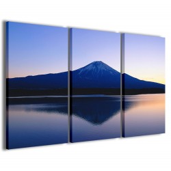 Quadro Poster Tela Mountain Reflect 120x90