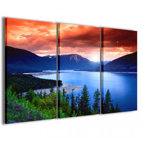 Quadro Poster Tela Nature Landscape I 120x90 - 1