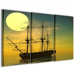 Quadro Poster Tela Old Ship Sail 120x90