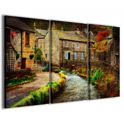 Quadro Poster Tela Old Town 120x90