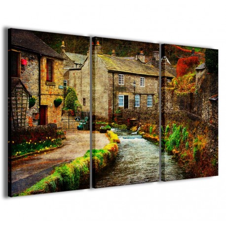 Quadro Poster Tela Old Town 120x90 - 1