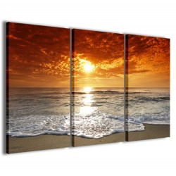 Quadro Poster Tela Red Sun 120x90