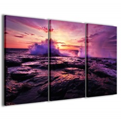 Quadro Poster Tela Sea Colors 120x90