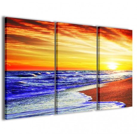 Quadro Poster Tela Sea View 120x90 - 1