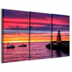 Quadro Poster Tela Sunset Bright 120x90