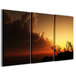 Quadro Poster Tela Sunset On The Hill 120x90