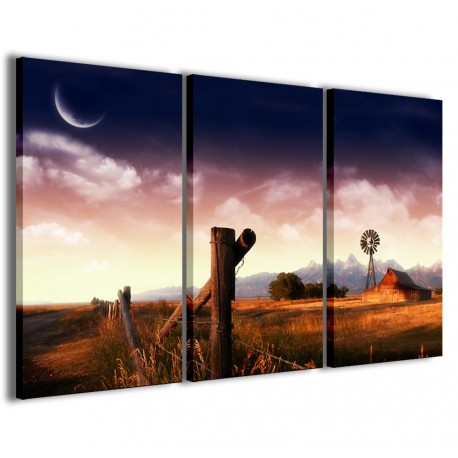 Quadro Poster Tela Unspoiled Landscape 120x90 - 1