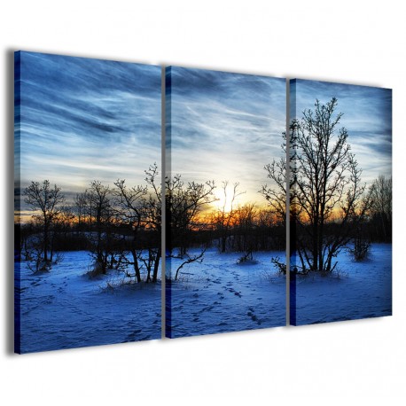 Quadro Poster Tela Winter Scenary III 120x90 - 1