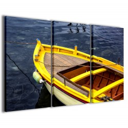 Quadro Poster Tela Yellow Boat 120x90
