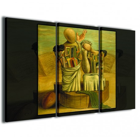 Quadro Poster Tela De Chirico Composition I 120x90 - 1