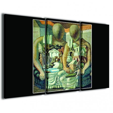 Quadro Poster Tela De Chirico Composition IV 120x90 - 1