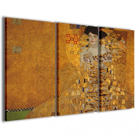 Quadro Poster Tela Gustav Klimt II - La Donna 120x90 - 1