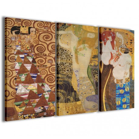 Quadro Poster Tela Gustav Klimt IV - Memorial 120x90 - 1