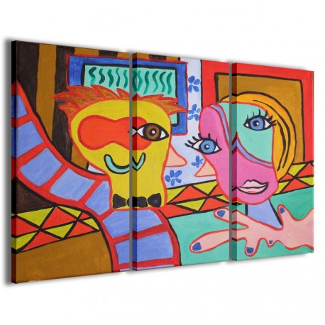 Quadro Poster Tela Pablo Picasso III 120x90 - 1