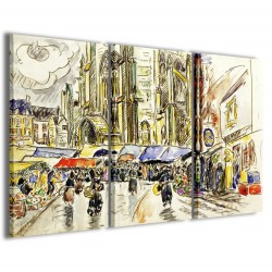 Quadro Poster Tela Paul Signac III 120x90