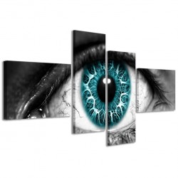 Quadro Poster Tela Eye of Mistery 160x70
