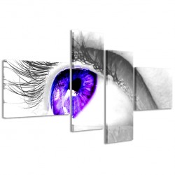 Quadro Poster Tela Eye 160x70