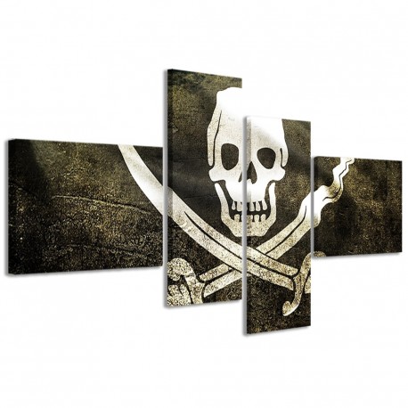 Quadro Poster Tela Pirate 160x70 - 1
