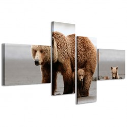 Quadro Poster Tela Bear 160x70 - 1