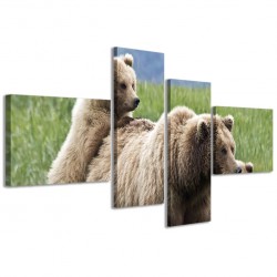 Quadro Poster Tela Bear II 160x70