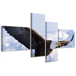 Quadro Poster Tela Eagle 160x70 - 1