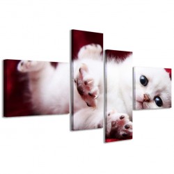 Quadro Poster Tela Kitty 160x70