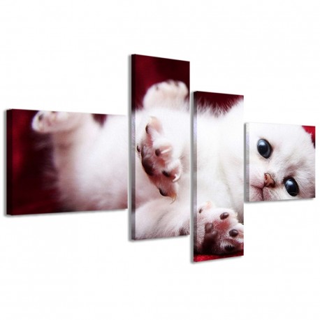 Quadro Poster Tela Kitty 160x70 - 1