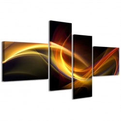 Quadro Poster Tela Abstract Motive III 160x70