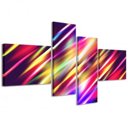 Quadro Poster Tela Abstract Hd 160x70