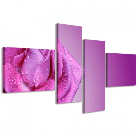 Quadro Poster Tela Fantasy Rose II 160x70 - 1