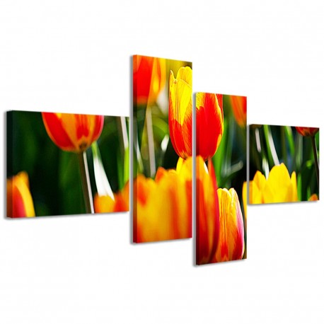 Quadro Poster Tela Light Tulips II 160x70 - 1