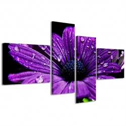 Quadro Poster Tela Superb Flower 160x70