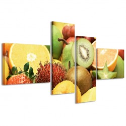 Quadro Poster Tela Fruit II 160x70