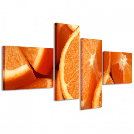 Quadro Poster Tela Orange Fruit 160x70 - 1