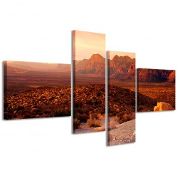 Quadro Poster Tela Canyon Nevada 160x70