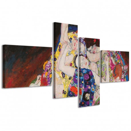 Quadro Poster Tela Gustav Klimt V 160x70 - 1